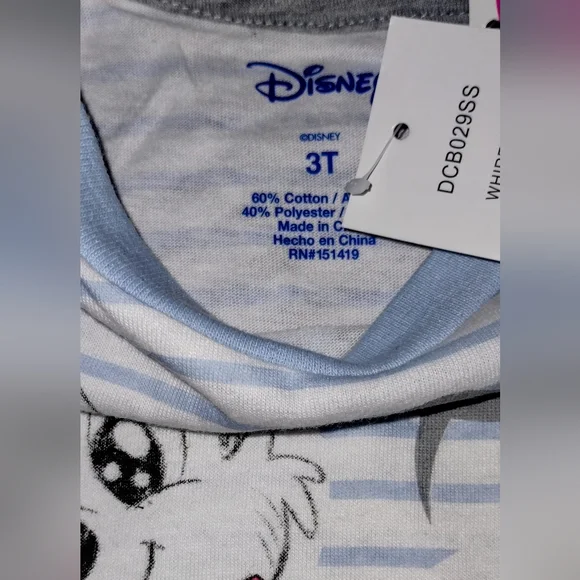 NWT Kids Disney Chip & Dale Shirt Size 3 - Picture 2 of 4